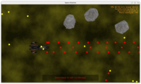 Space shooter example