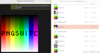 PNG test suite
