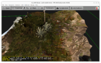 PLY point cloud. with proper colors and opacity